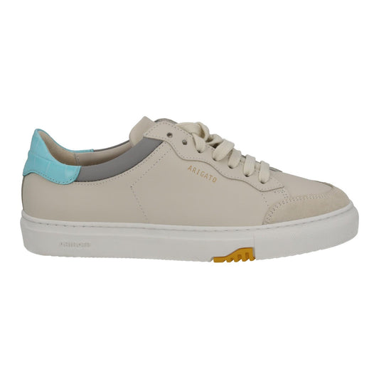 AXEL ARIGATO Trainers Low Top Lace Up Beige Leather Suede EU38 UK5 NEW RRP220