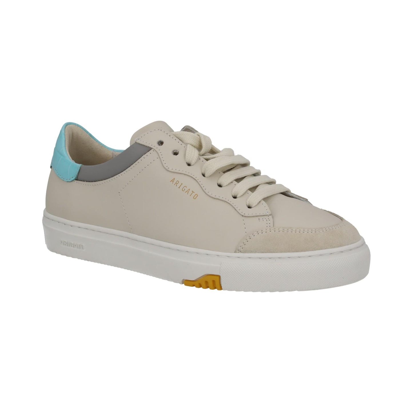 AXEL ARIGATO Trainers Low Top Lace Up Beige Leather Suede EU38 UK5 NEW RRP220