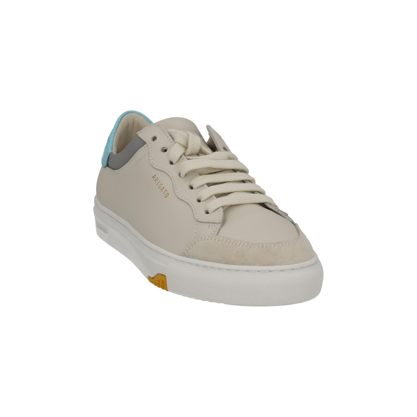 AXEL ARIGATO Trainers Low Top Lace Up Beige Leather Suede EU38 UK5 NEW RRP220
