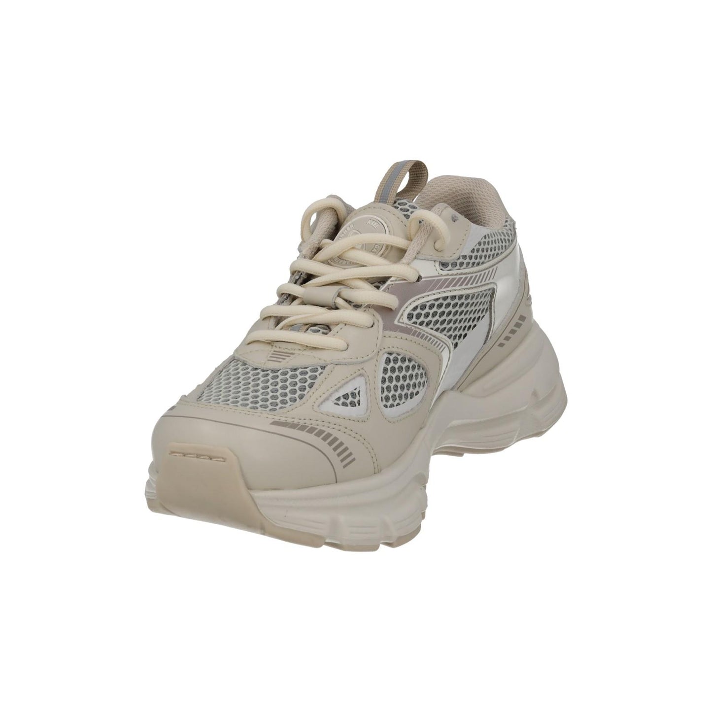 AXEL ARIGATO Marathon Runner Trainers Mesh Leather Beige White UK3.5 NEW RRP300
