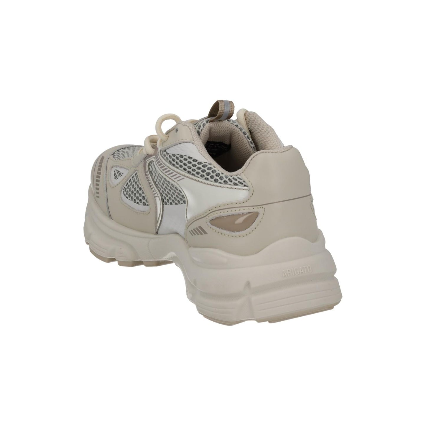 AXEL ARIGATO Marathon Runner Trainers Mesh Leather Beige White UK3.5 NEW RRP300