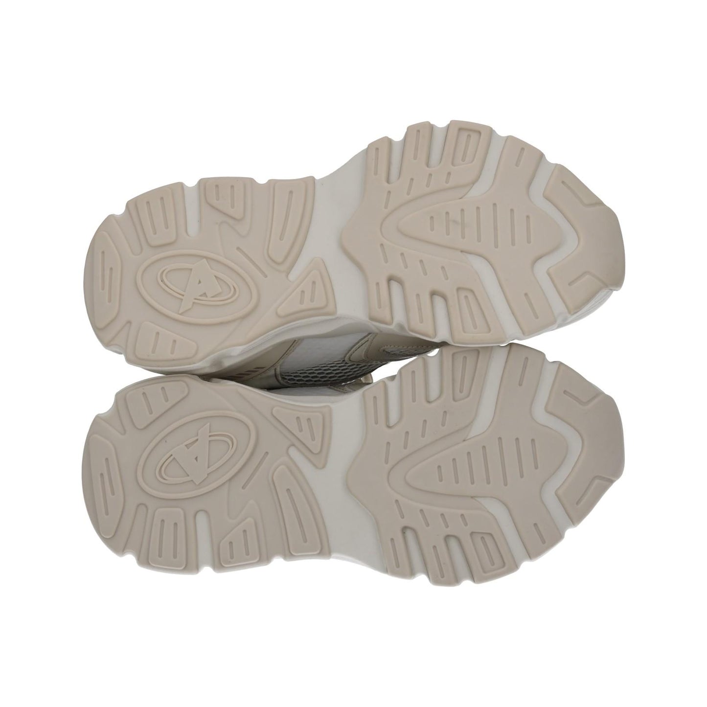 AXEL ARIGATO Marathon Runner Trainers Mesh Leather Beige White UK3.5 NEW RRP300