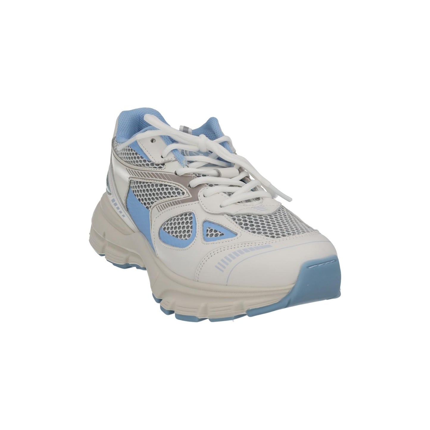 AXEL ARIGATO Marathon Runner Trainers Mesh Leather White Blue UK6.5 NEW RRP300