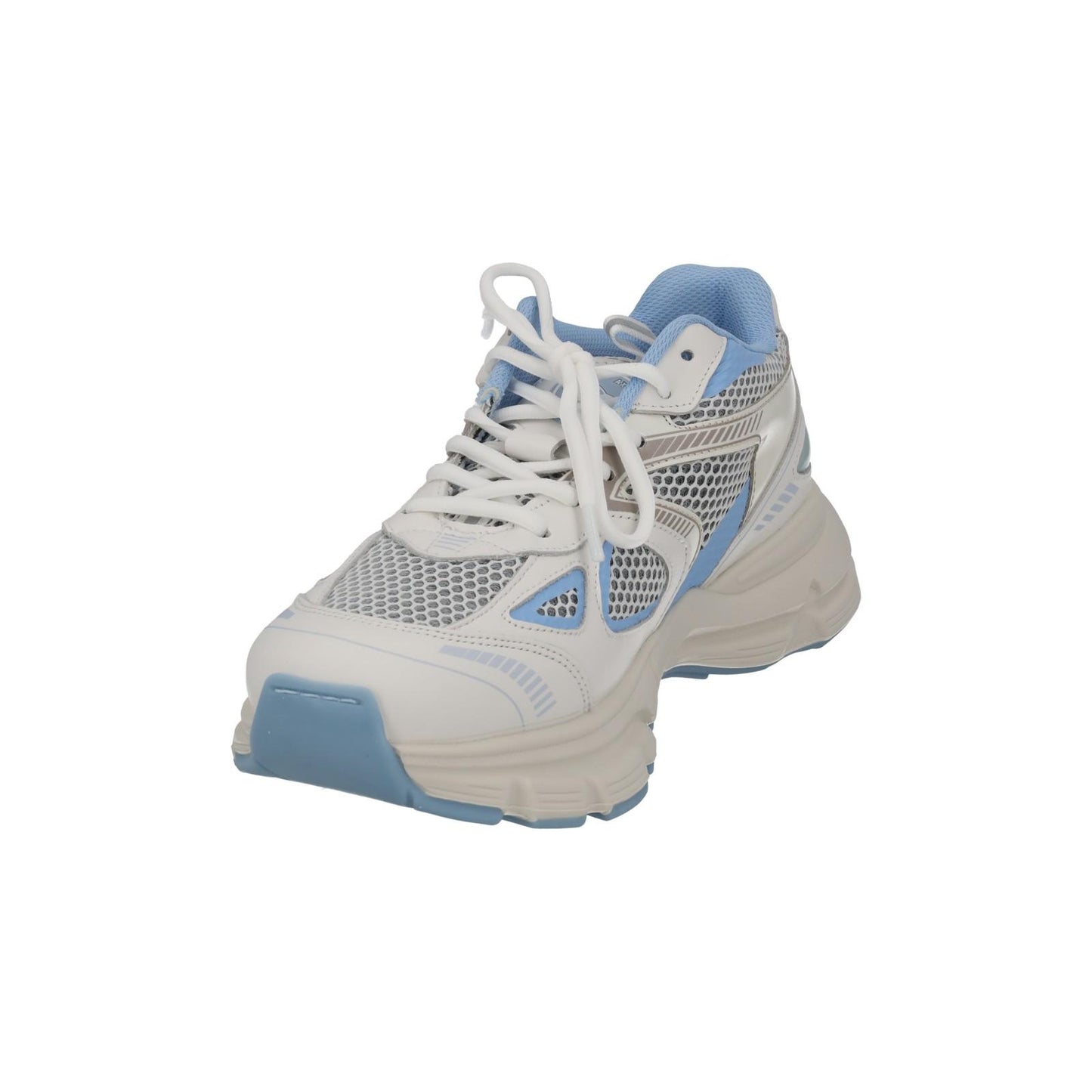 AXEL ARIGATO Marathon Runner Trainers Mesh Leather White Blue UK6.5 NEW RRP300