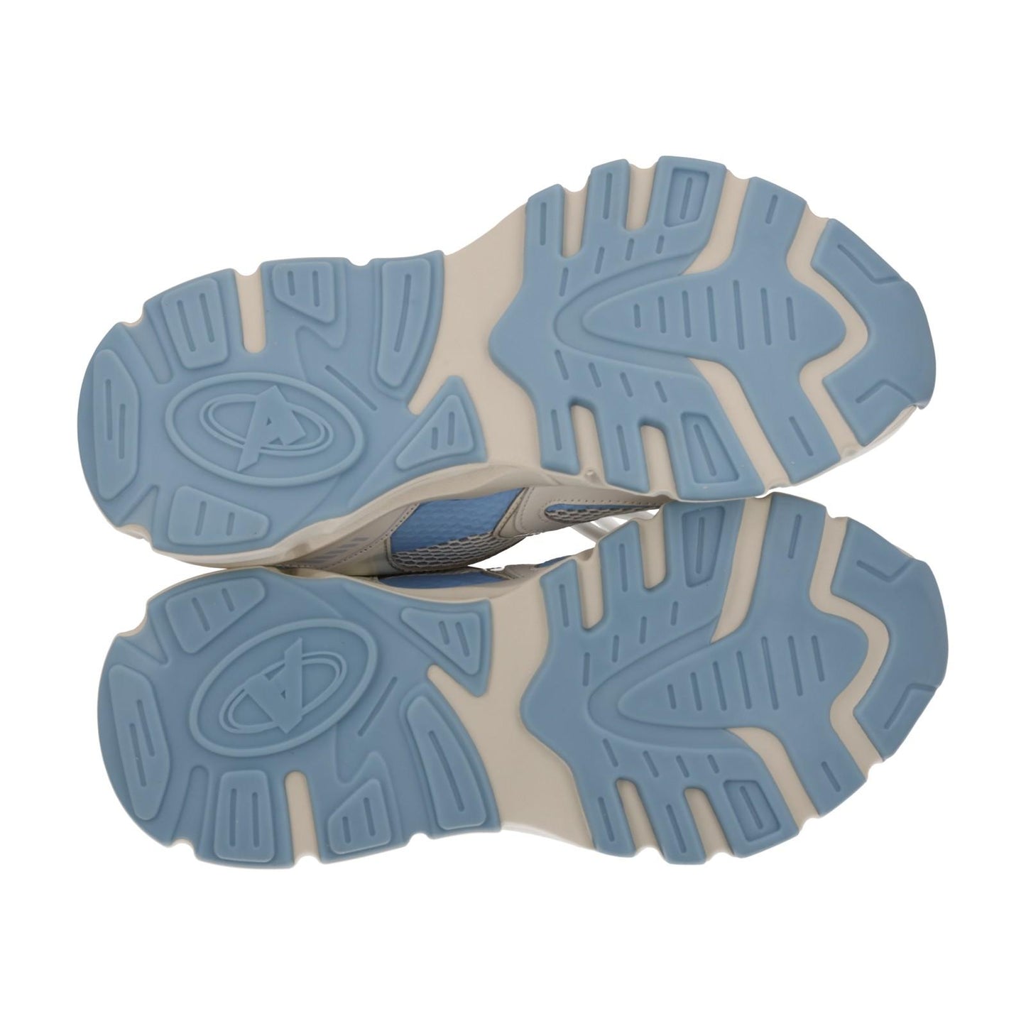 AXEL ARIGATO Marathon Runner Trainers Mesh Leather White Blue UK6.5 NEW RRP300