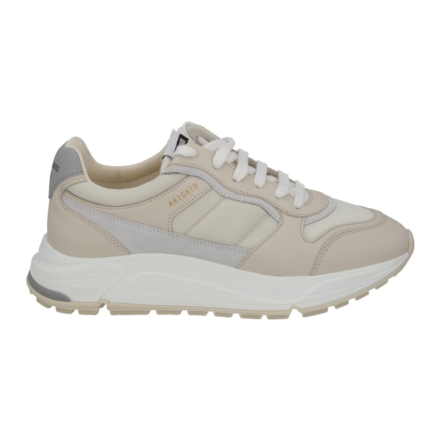 AXEL ARIGATO Rush Sneaker Low Lace Mesh Leather Beige EU39 UK6 NEW RRP225