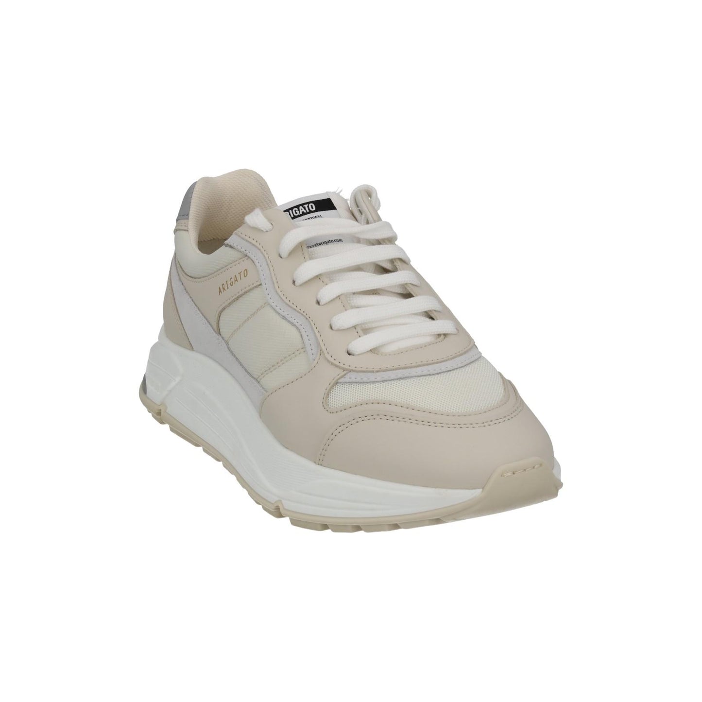AXEL ARIGATO Rush Sneaker Low Lace Mesh Leather Beige EU39 UK6 NEW RRP225