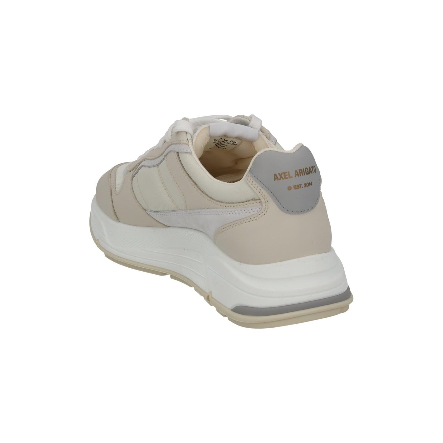 AXEL ARIGATO Rush Sneaker Low Lace Mesh Leather Beige EU39 UK6 NEW RRP225