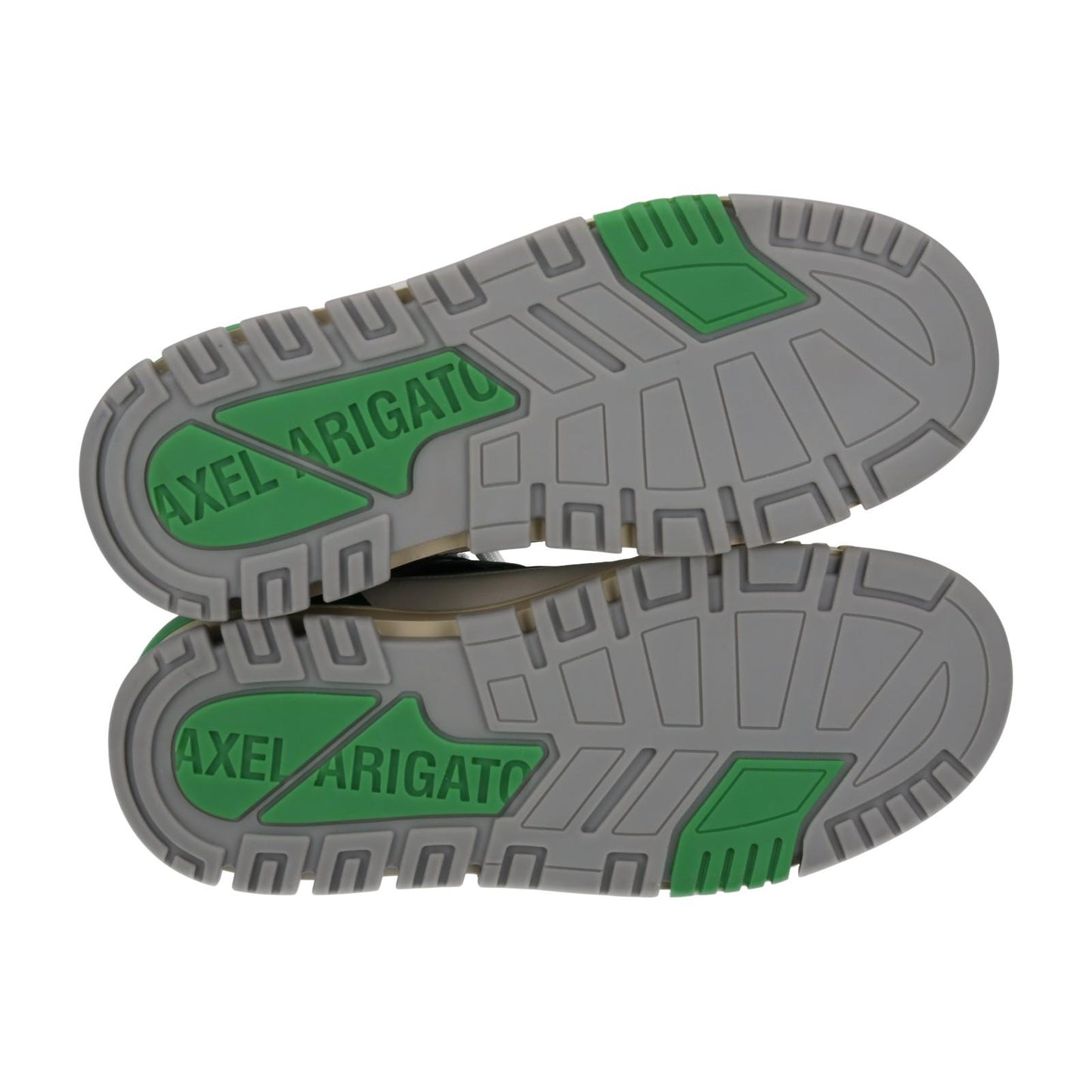 AXEL ARIGATO Trainer Area Low Sneaker Lace Low Top White Green UK9 NEW RRP265