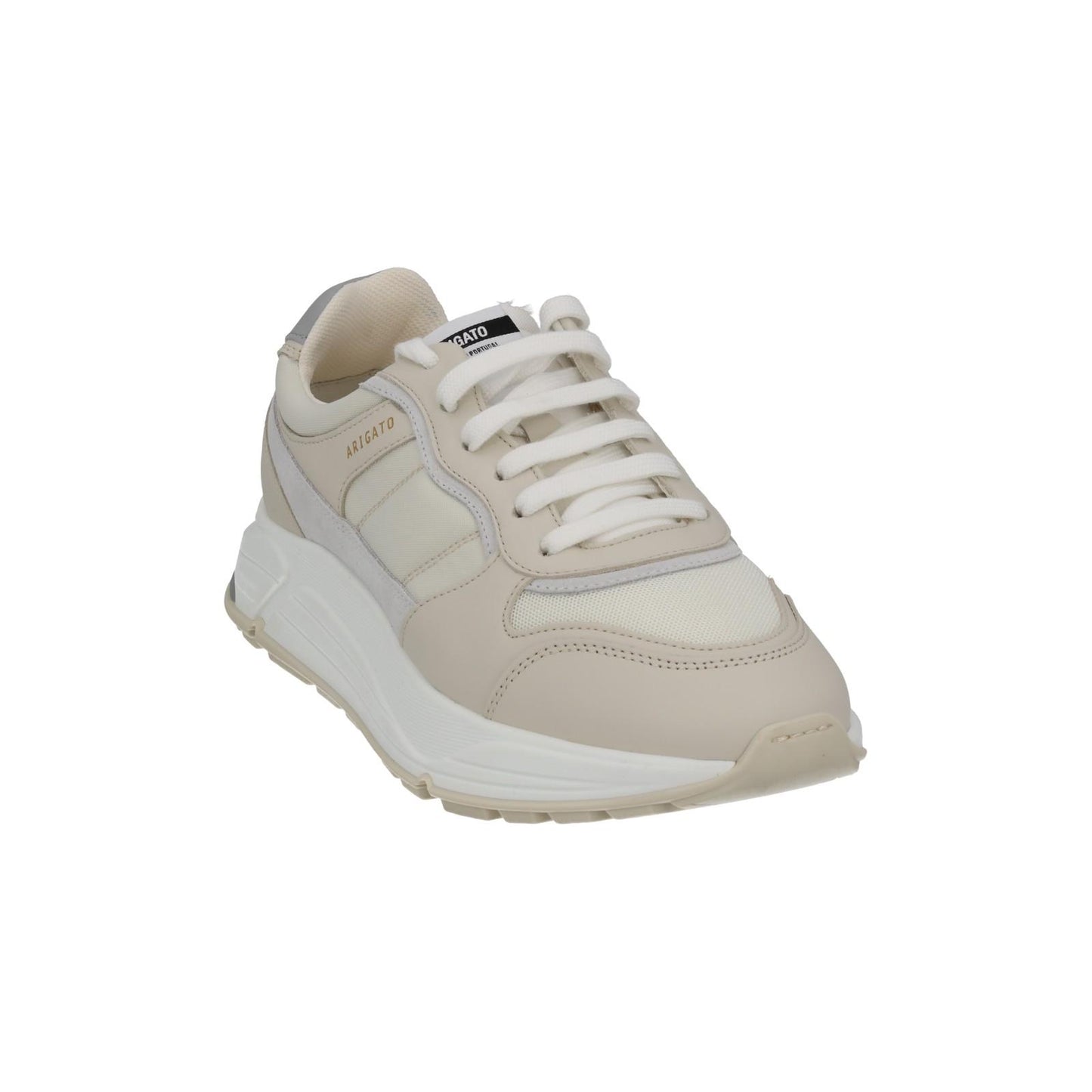 AXEL ARIGATO Trainer Rush Sneaker Low Mesh Leather Beige EU40 UK6.5 NEW RRP225