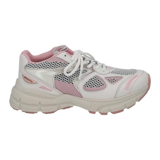 AXEL ARIGATO Trainer Marathon Runner Low Mesh Leather White Pink UK5 NEW RRP270