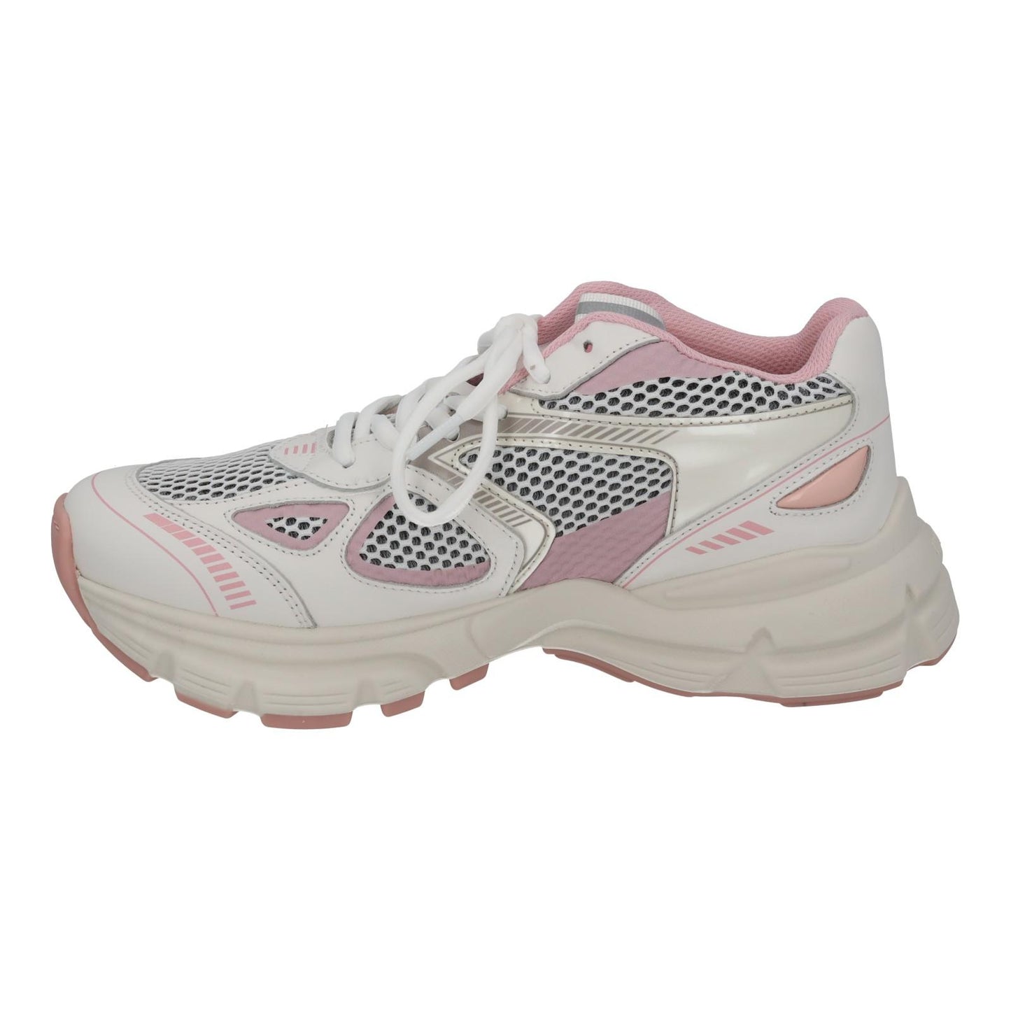 AXEL ARIGATO Trainer Marathon Runner Low Mesh Leather White Pink UK5 NEW RRP270
