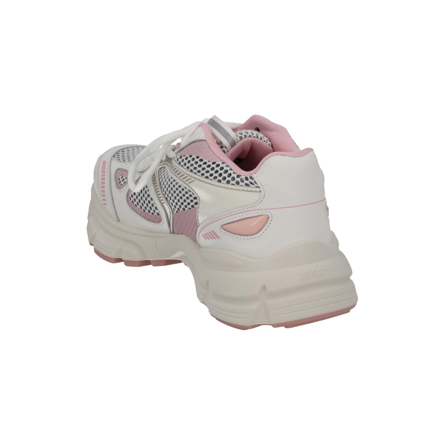 AXEL ARIGATO Trainer Marathon Runner Low Mesh Leather White Pink UK5 NEW RRP270