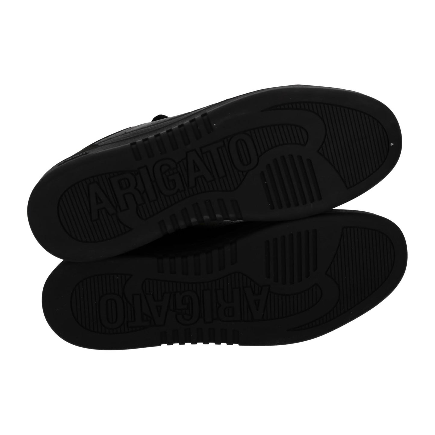 AXEL ARIGATO Trainers Dice Mono Sneaker Black Leather Suede UK11 NEW RRP215
