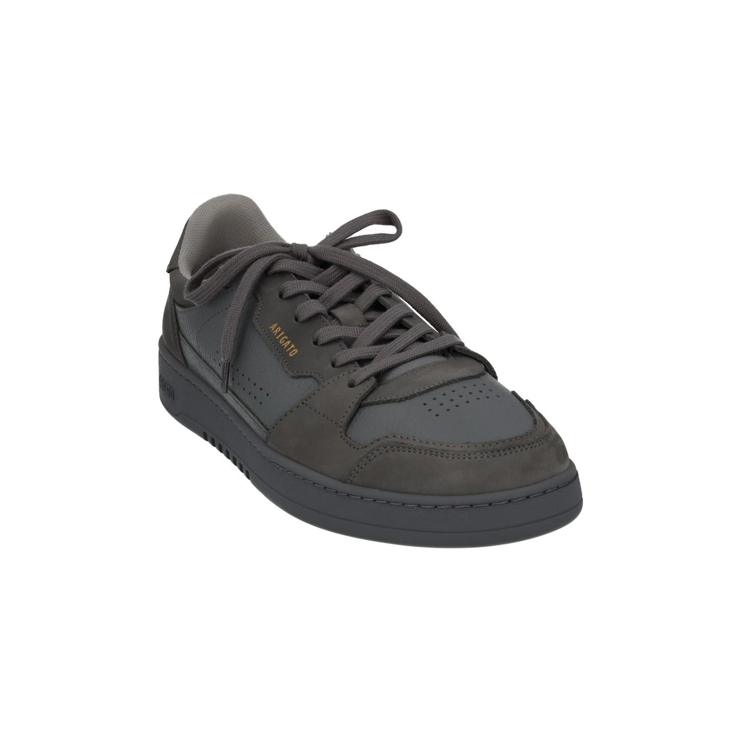 AXEL ARIGATO Trainers Dice Mono Sneaker Grey Leather Suede UK11 NEW RRP215