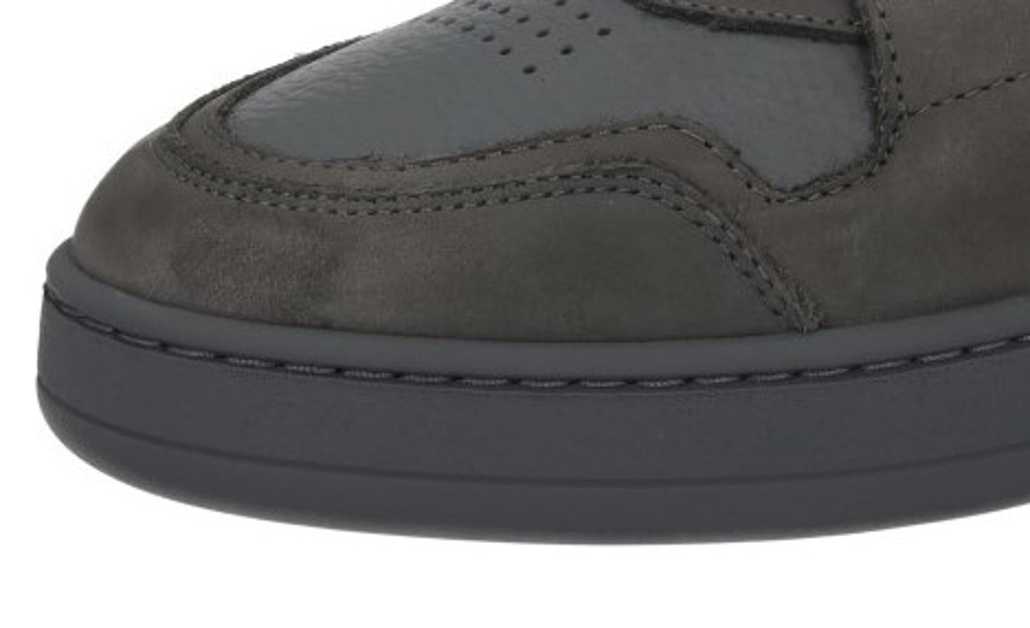 AXEL ARIGATO Trainers Dice Mono Sneaker Grey Leather Suede UK11 NEW RRP215