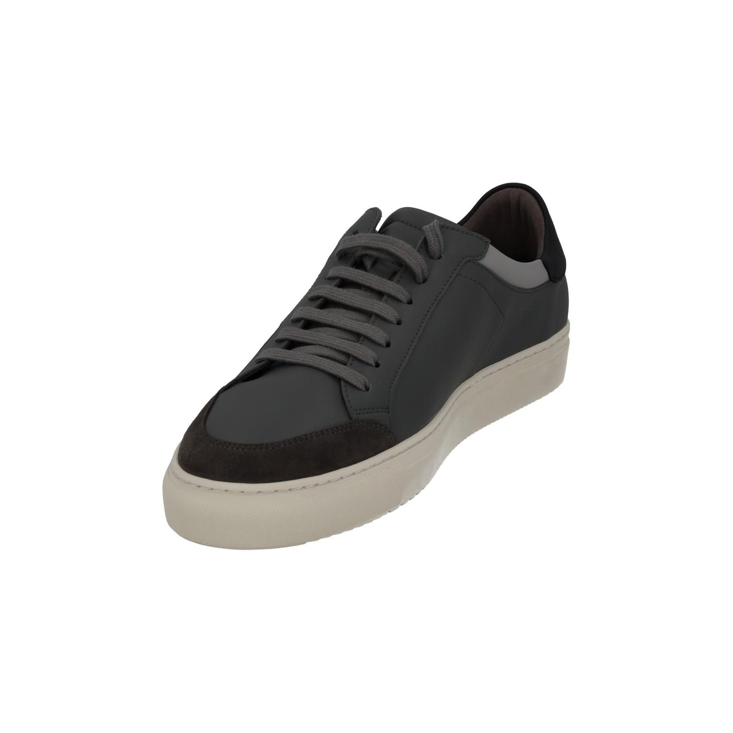 AXEL ARIGATO Trainers Clean 180 Sneaker Low Top Grey Leather UK12 NEW RRP220