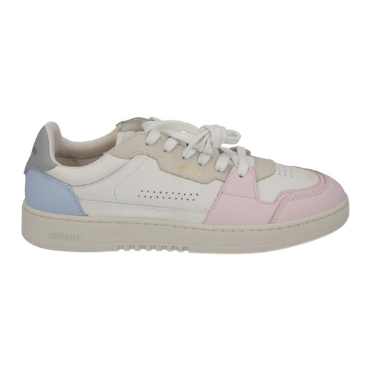 AXEL ARIGATO Trainers Dice Lo Sneaker White Pink Blue Leather UK7 NEW RRP215