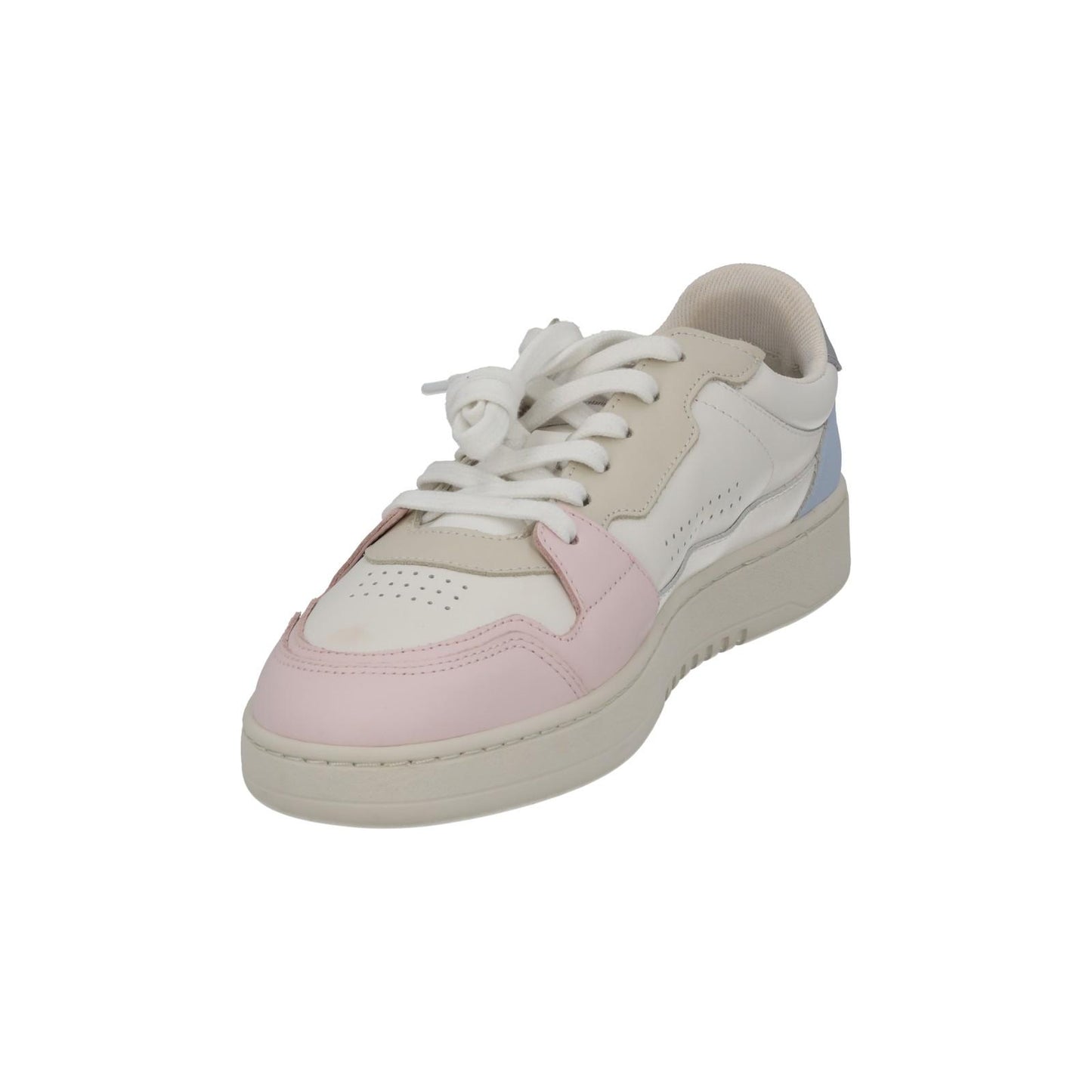 AXEL ARIGATO Trainers Dice Lo Sneaker White Pink Blue Leather UK7 NEW RRP215