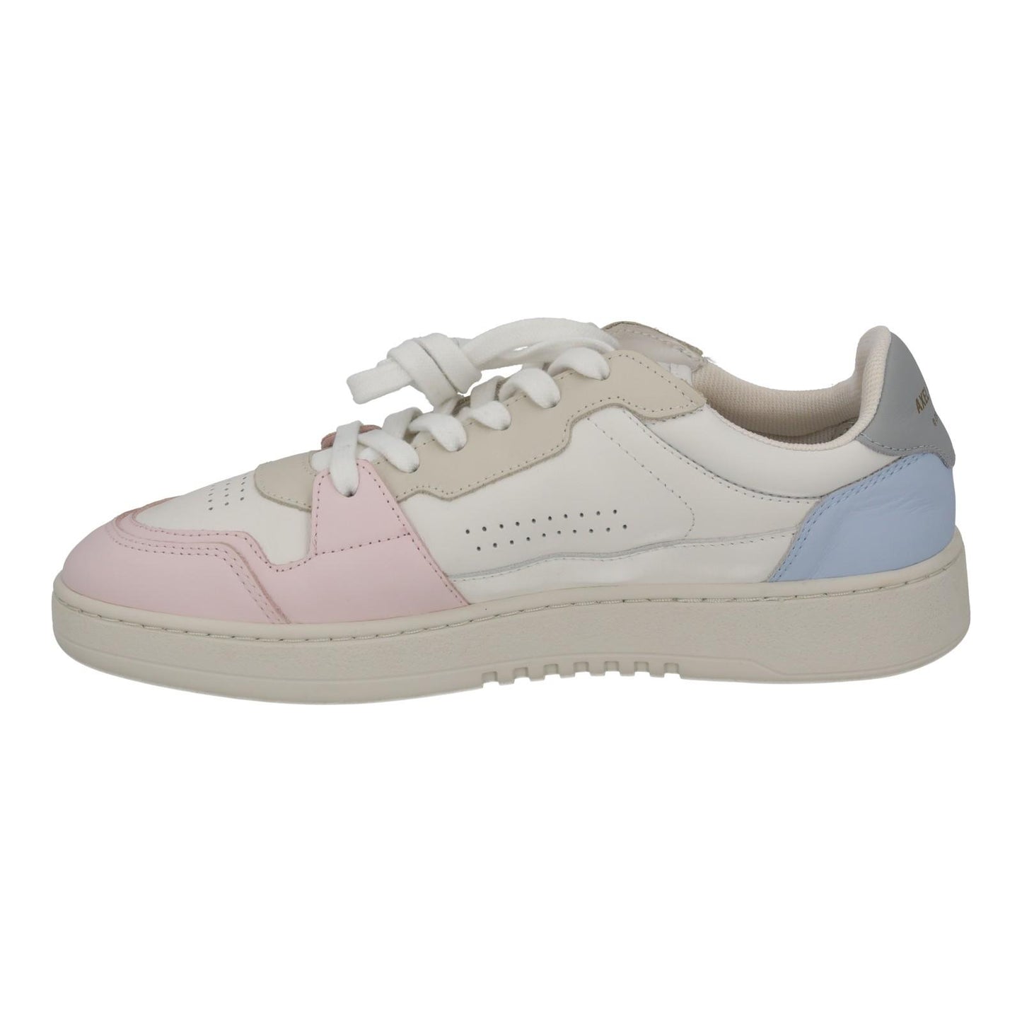 AXEL ARIGATO Trainers Dice Lo Sneaker White Pink Blue Leather UK7 NEW RRP215