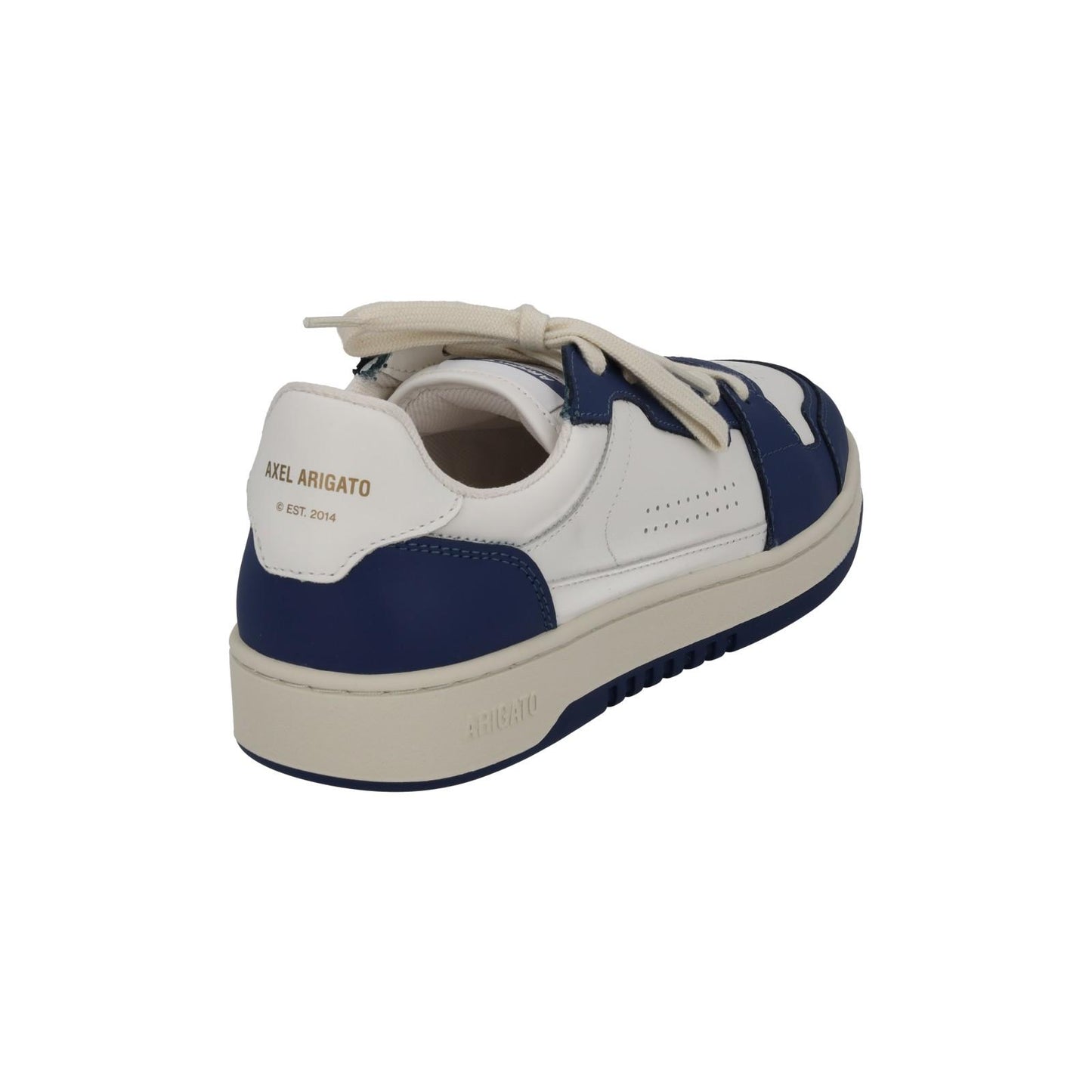 AXEL ARIGATO Trainers Dice Lo Sneaker Lace Up White Blue Leather UK6 NEW RRP215