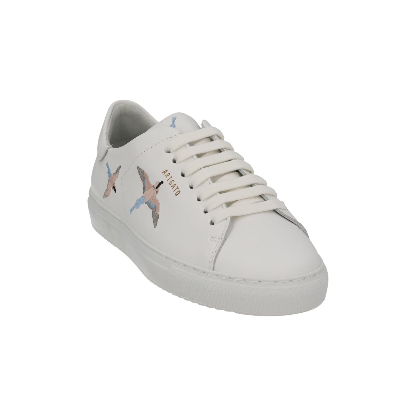AXEL ARIGATO Trainers Clean 90 Birds Low Top Lace White Leather UK3.5 NEW RRP205