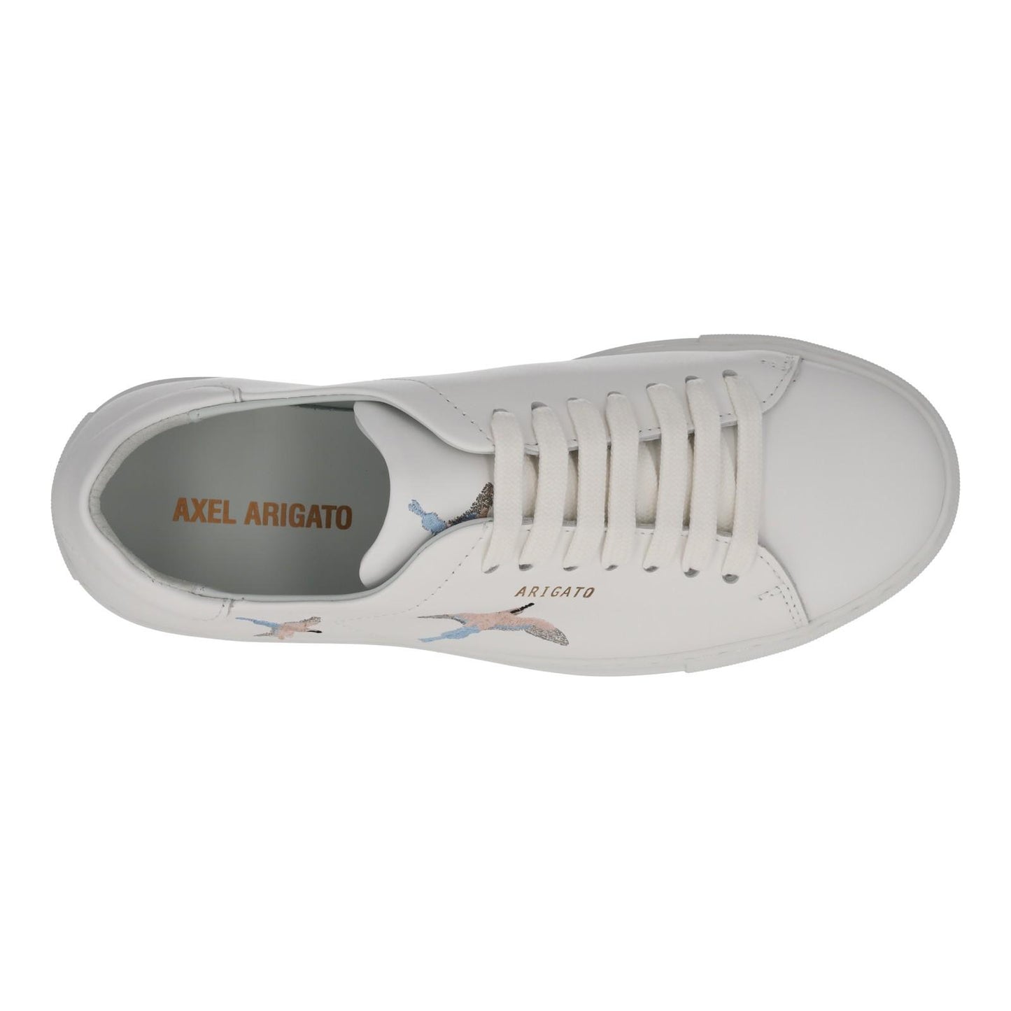AXEL ARIGATO Trainers Clean 90 Birds Low Top Lace White Leather UK3.5 NEW RRP205