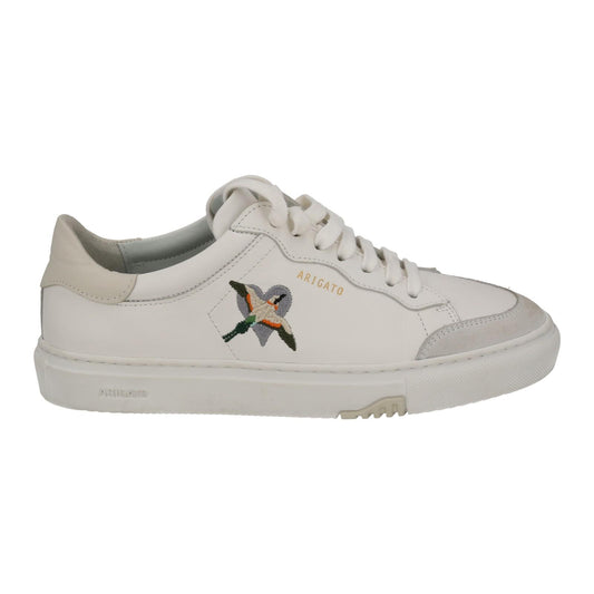 AXEL ARIGATO Trainers Clean 90 Birds Low Top Lace White Leather UK4 NEW RRP205