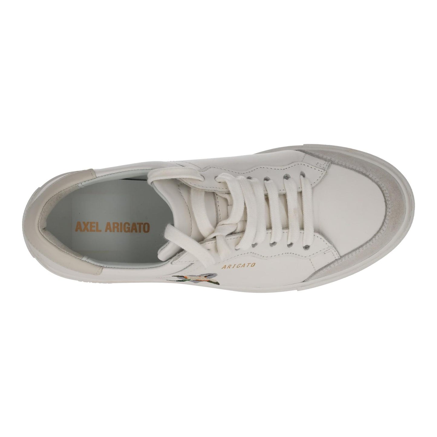 AXEL ARIGATO Trainers Clean 90 Birds Low Top Lace White Leather UK4 NEW RRP205