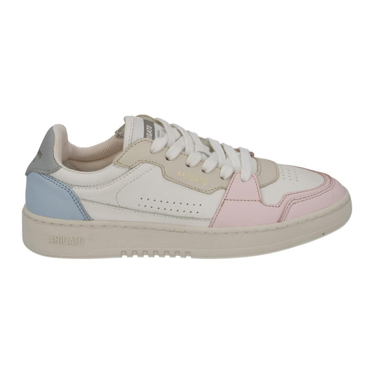 AXEL ARIGATO Trainers Dice Lo White Pink Blue Leather EU37 UK4 NEW RRP215