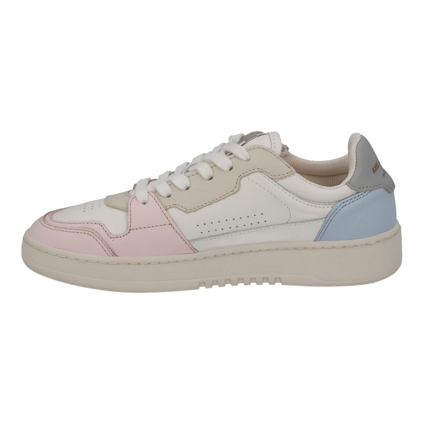 AXEL ARIGATO Trainers Dice Lo White Pink Blue Leather EU37 UK4 NEW RRP215