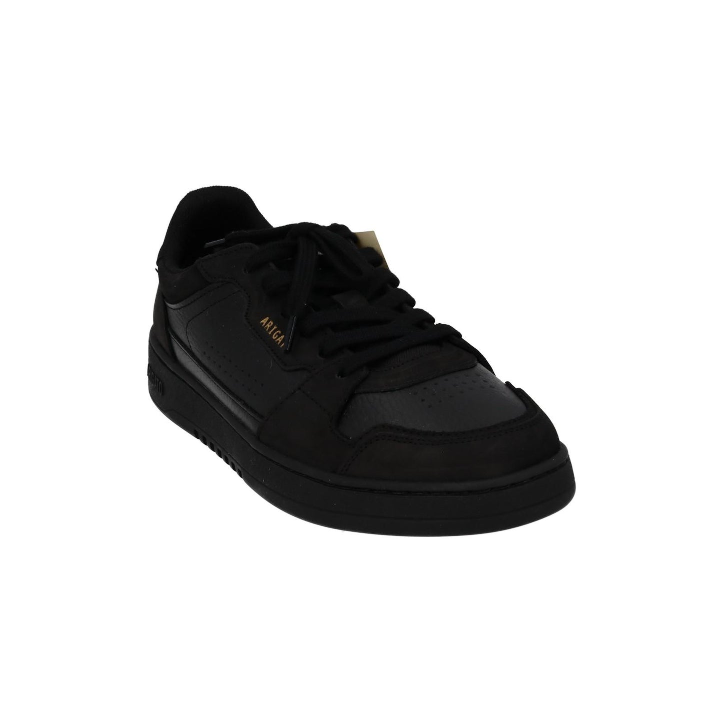 AXEL ARIGATO Trainers Dice Mono Sneaker Black Leather Suede UK6.5 NEW RRP215