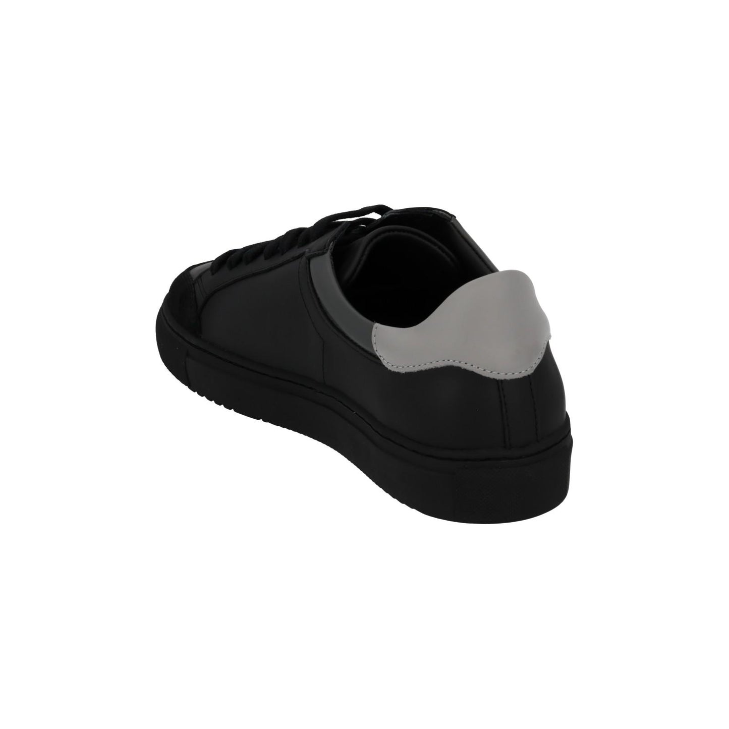 AXEL ARIGATO Trainers Clean 180 Low Top Lace Black Grey Leather UK7 NEW RRP220