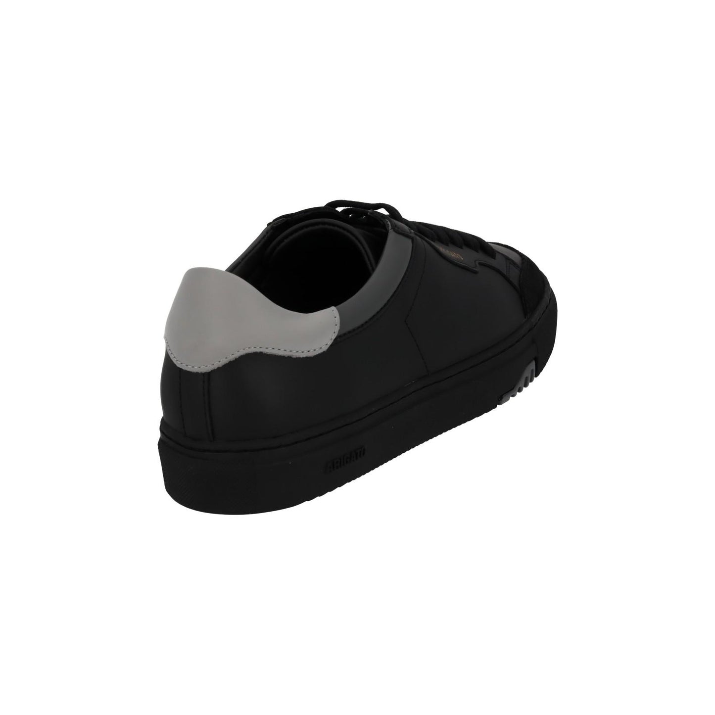 AXEL ARIGATO Trainers Clean 180 Low Top Lace Black Grey Leather UK7 NEW RRP220