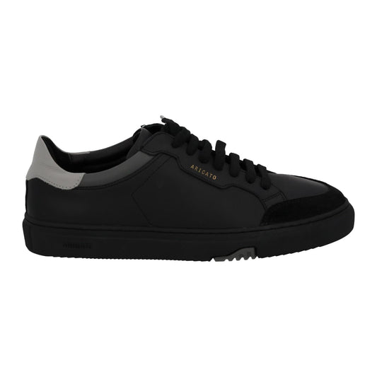 AXEL ARIGATO Trainers Clean 180 Lace Black Grey Leather Sneaker UK7 NEW RRP220