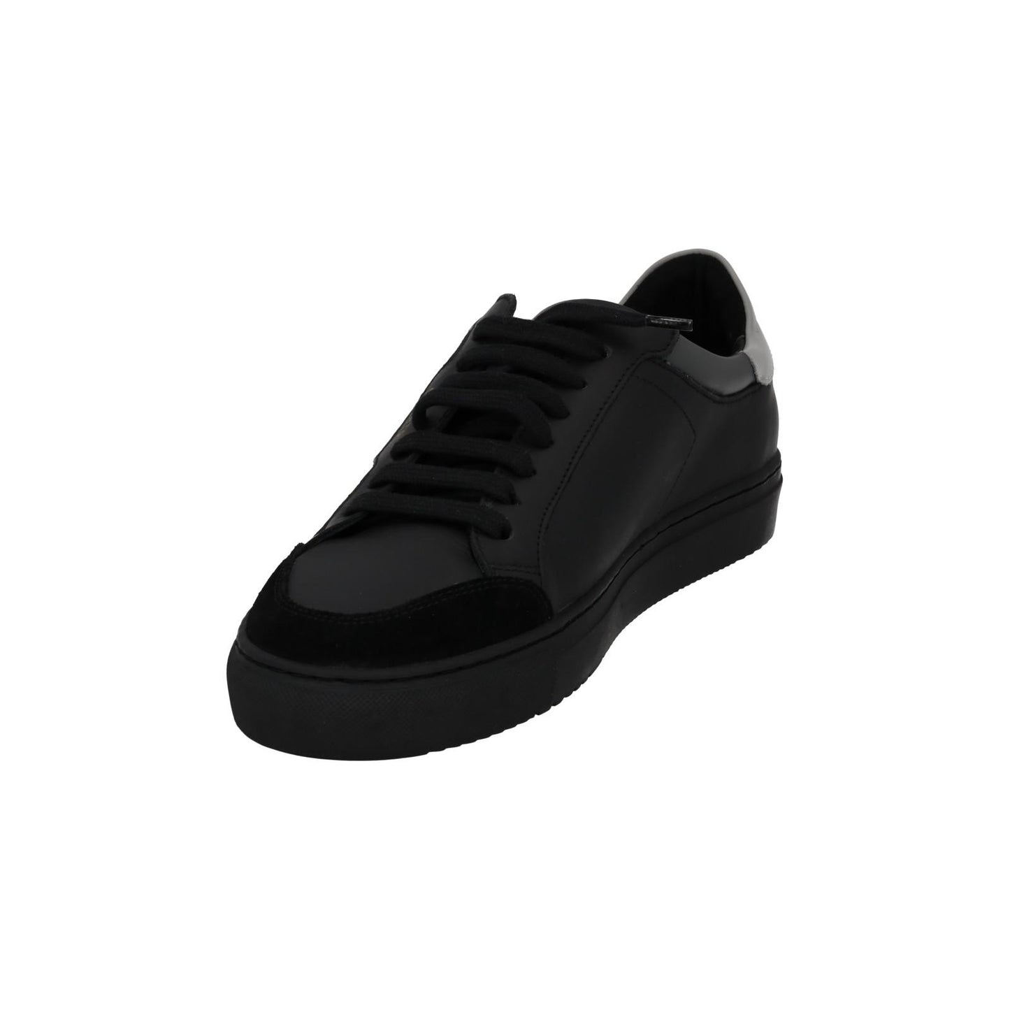 AXEL ARIGATO Trainers Clean 180 Lace Black Grey Leather Sneaker UK7 NEW RRP220