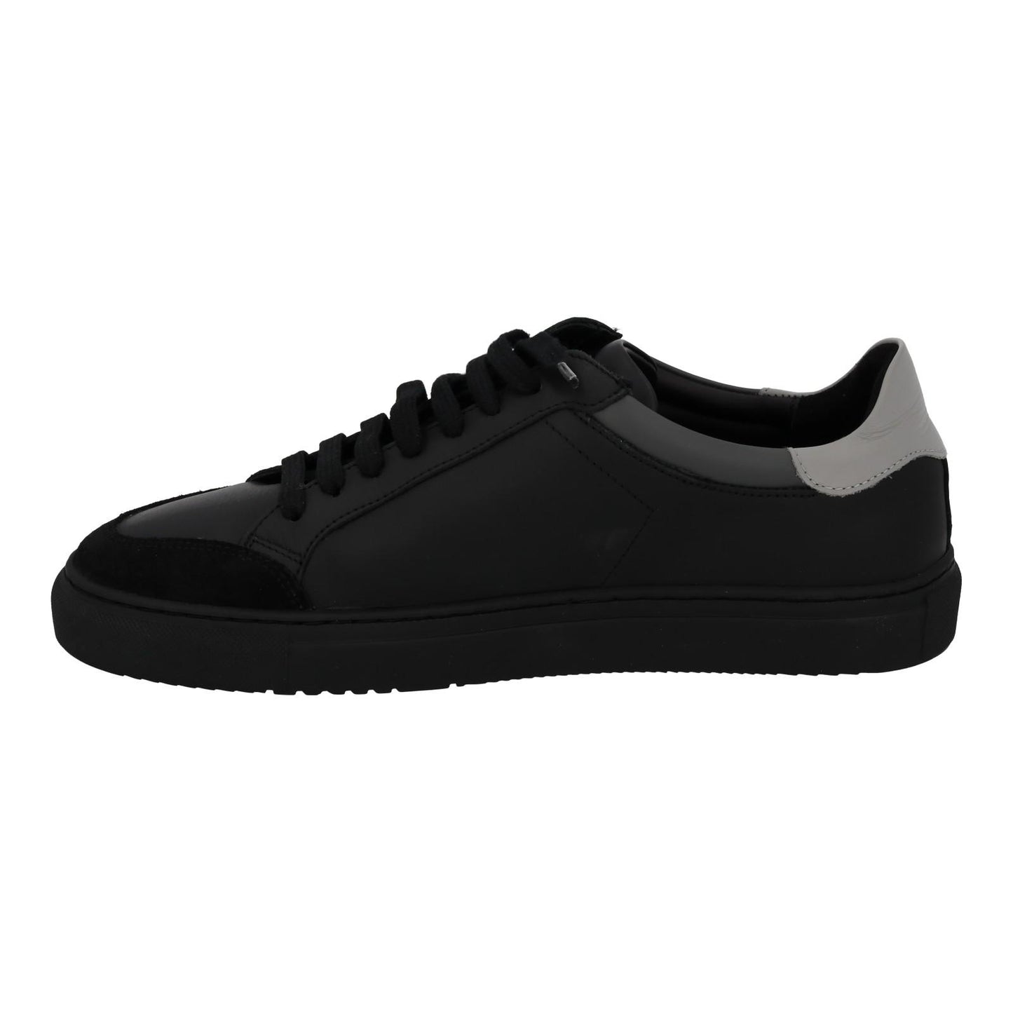 AXEL ARIGATO Trainers Clean 180 Lace Black Grey Leather Sneaker UK7 NEW RRP220