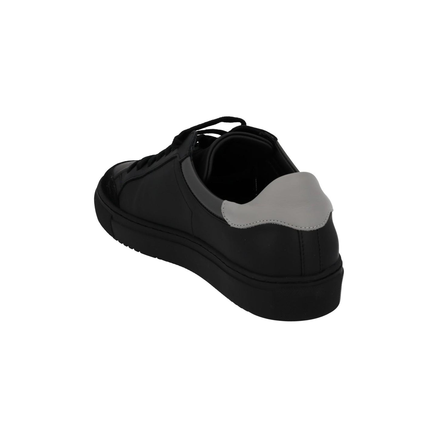 AXEL ARIGATO Trainers Clean 180 Low Top Lace Black Grey Leather UK9 NEW RRP220