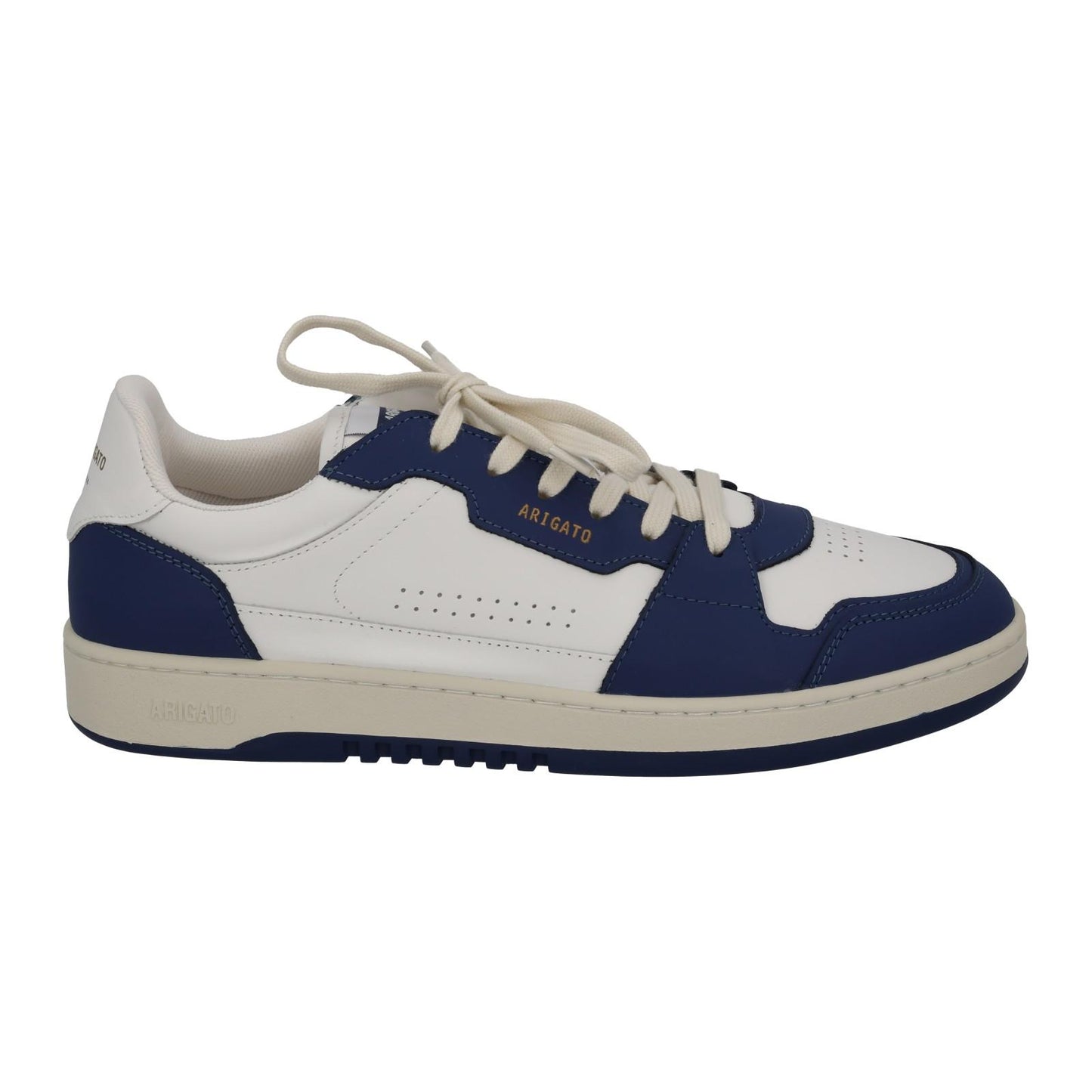 AXEL ARIGATO Trainer Dice Lo Lace Sneaker White Navy Leather UK11 NEW RRP215