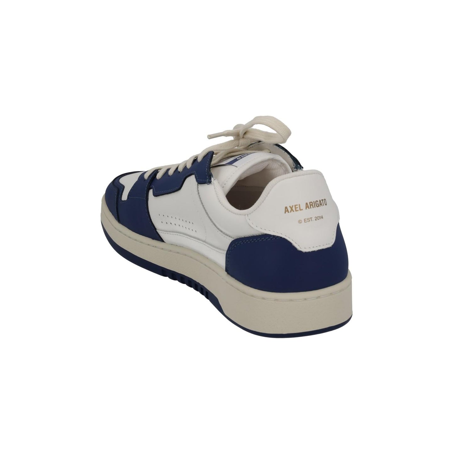 AXEL ARIGATO Trainer Dice Lo Lace Sneaker White Navy Leather UK11 NEW RRP215