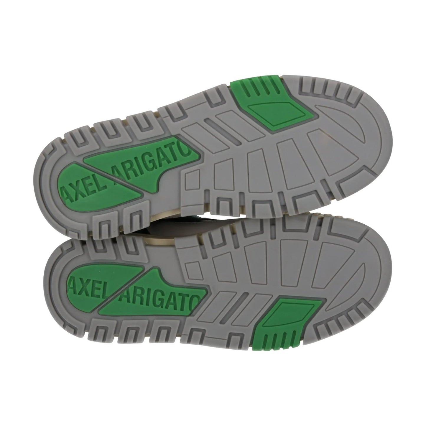 AXEL ARIGATO Trainers Area Low Sneakers White Green Leather NEW UK8 RRP265