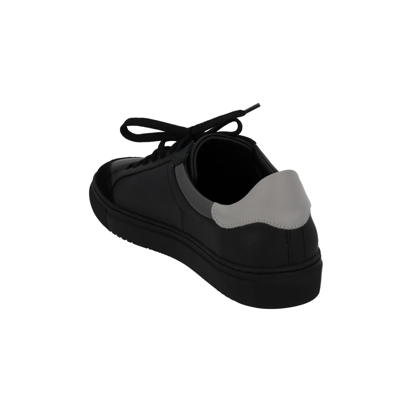 AXEL ARIGATO Trainers Clean 180 Lace Sneakers Black Grey Leather UK12 NEW RRP220