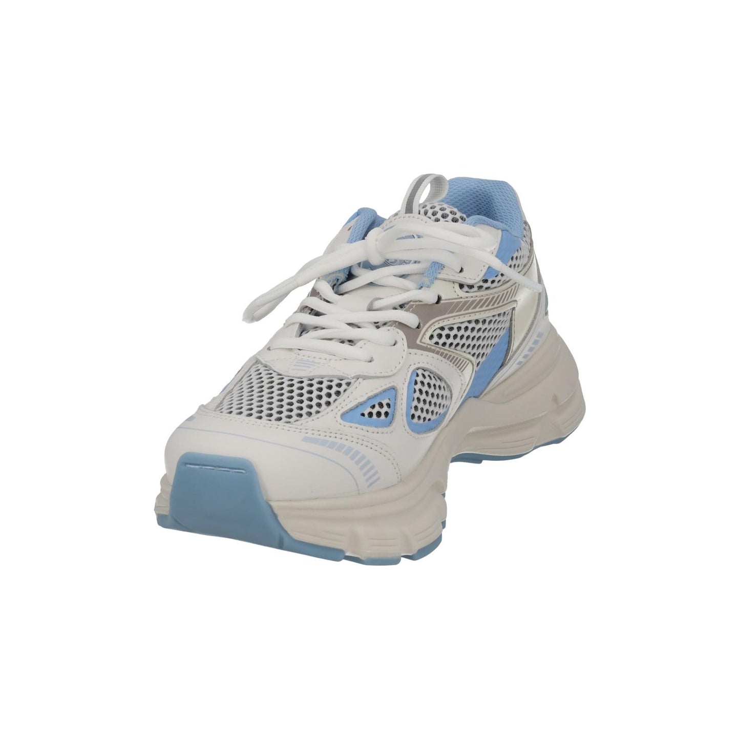 AXEL ARIGATO Trainers Marathon Runner White Blue Mesh Leather UK4 NEW RRP270