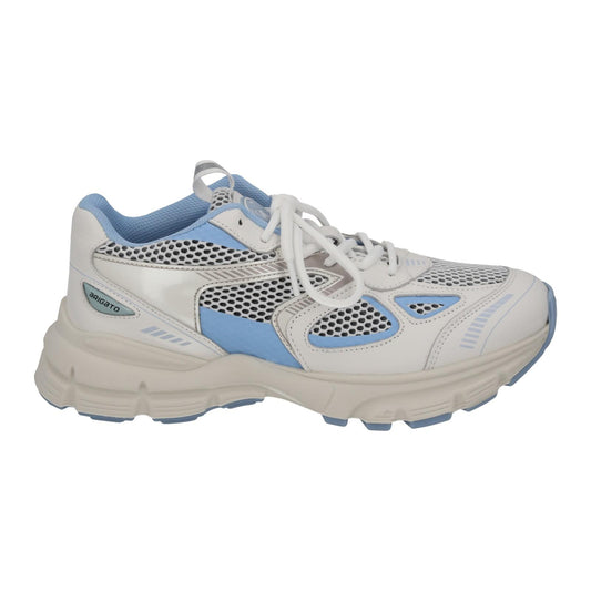 AXEL ARIGATO Trainers Marathon Runner White Blue Mesh Leather UK6 NEW RRP270