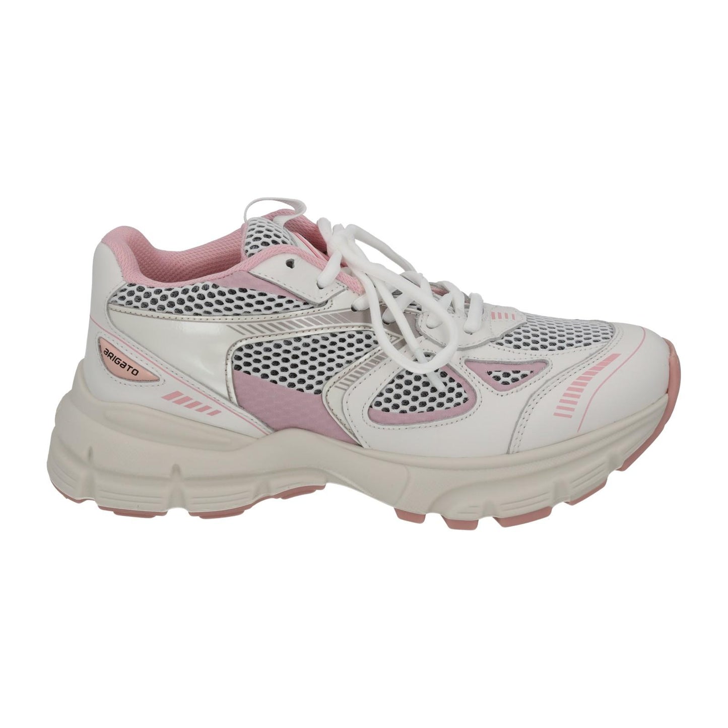 AXEL ARIGATO Trainers Marathon Runner White Pink Mesh Leather UK4 NEW RRP270