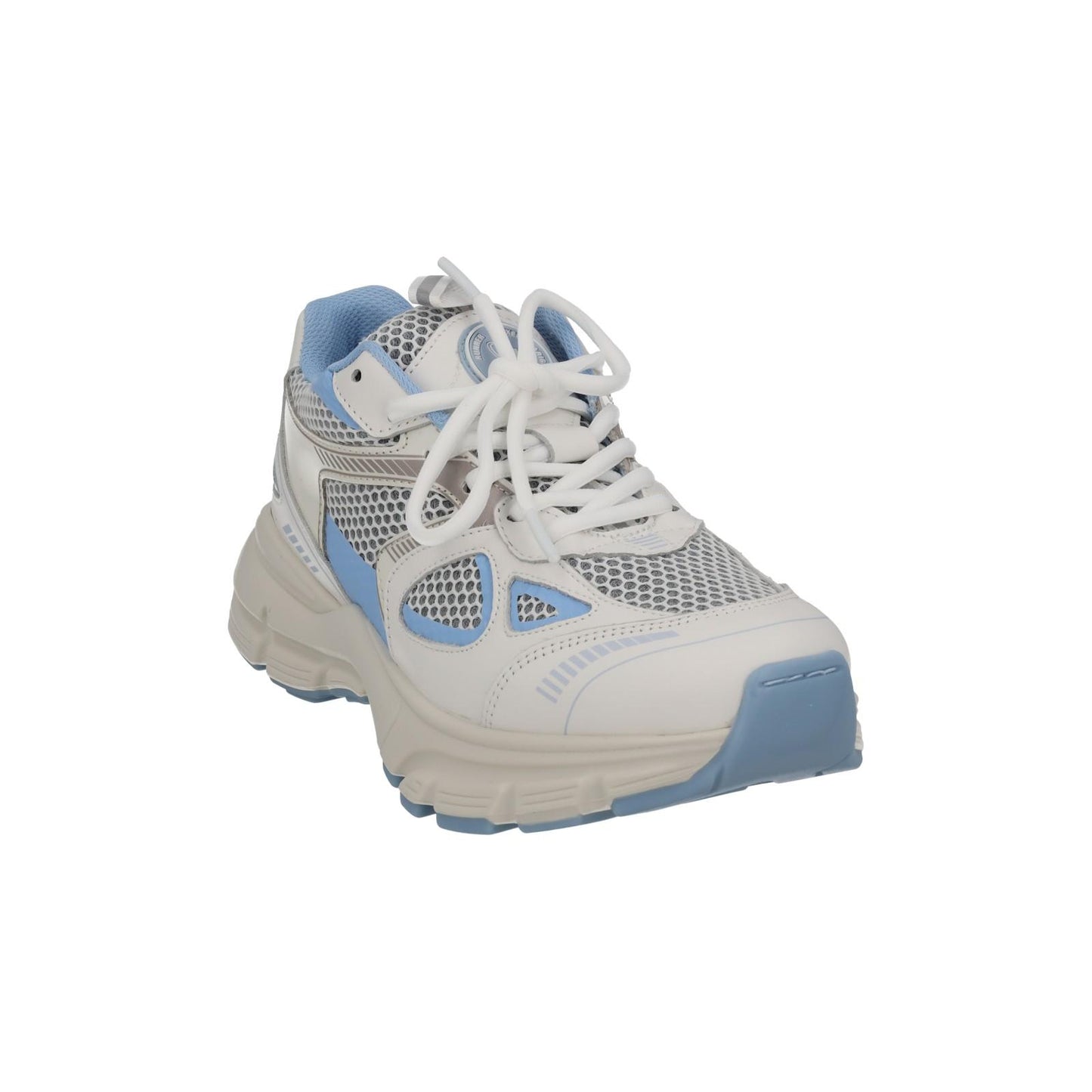 AXEL ARIGATO Trainers Marathon Runner White Blue Mesh Leather UK5 NEW RRP270