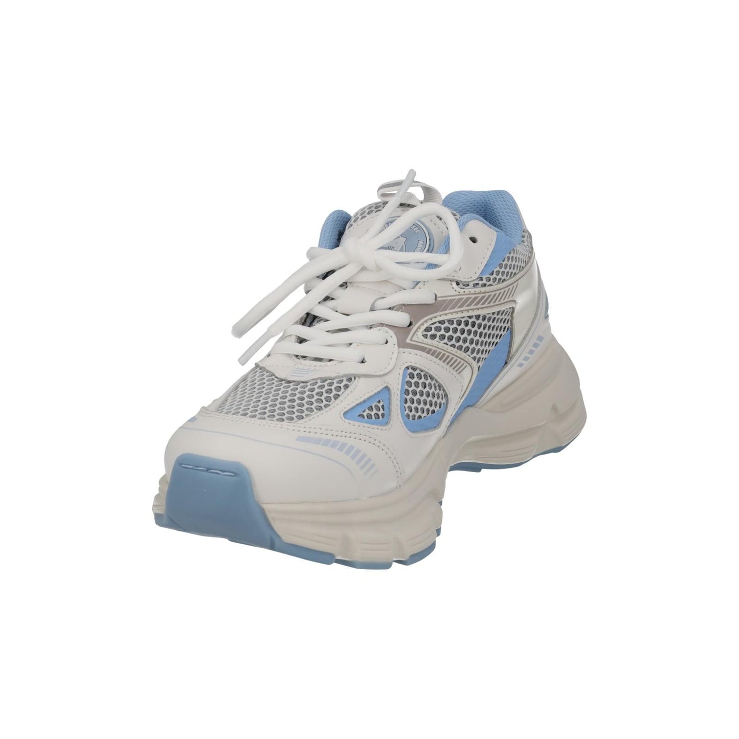 AXEL ARIGATO Trainers Marathon Runner White Blue Mesh Leather UK5 NEW RRP270