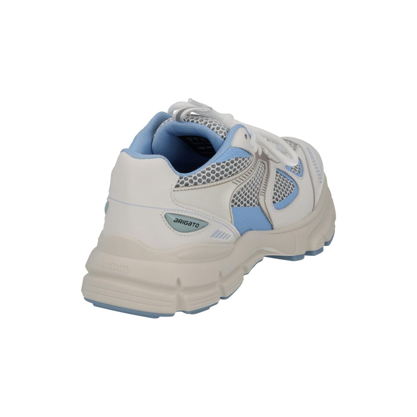 AXEL ARIGATO Trainers Marathon Runner White Blue Mesh Leather UK5 NEW RRP270
