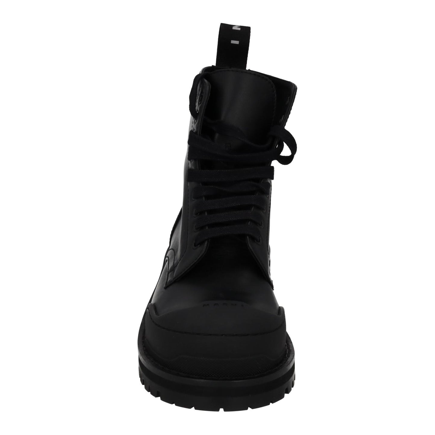 MARNI Dada Combat Boot Black Leather Chunk Sole EU41 UK8 NEW RRP795