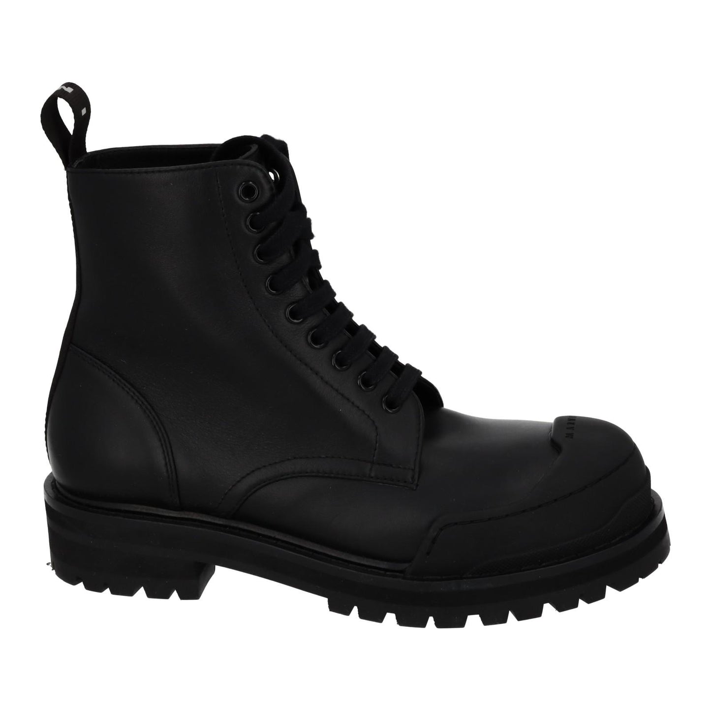 MARNI Dada Combat Boot Black Leather Chunk Sole EU40 UK7 NEW RRP795